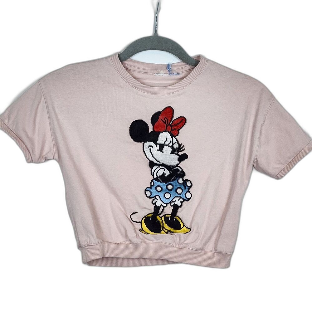 Zara Disney Minnie Mouse T-Shirt Kid's Size 3